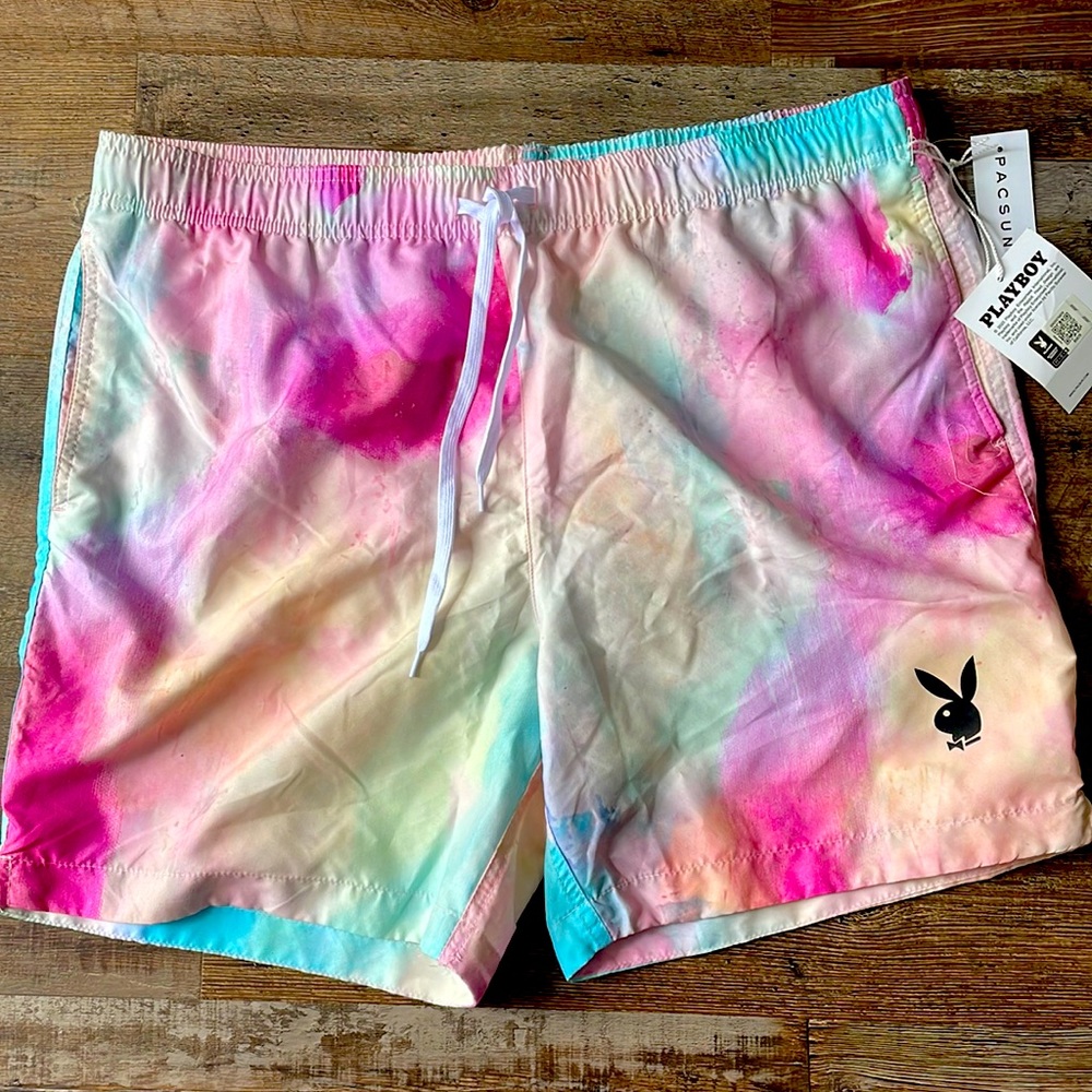 Playboy Swim Trunks
